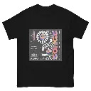 Auvra black t shirt with print