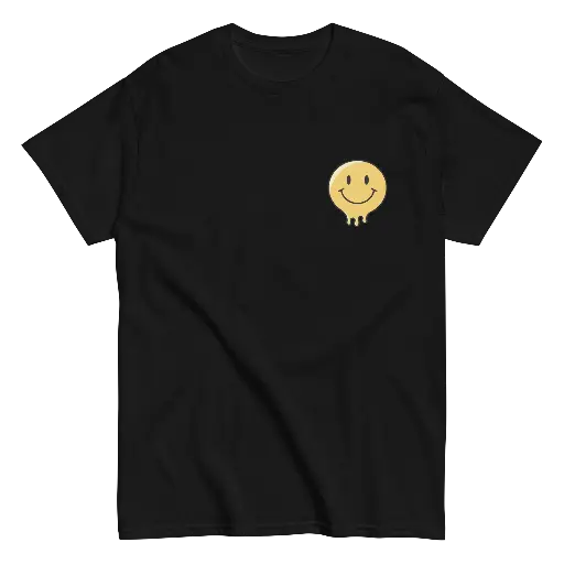 Auvra t shirt with smiley print